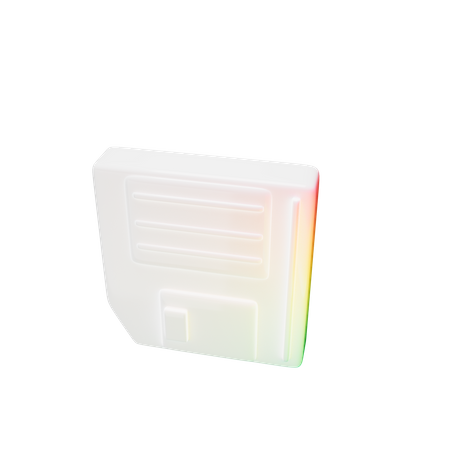 Disco flexible  3D Icon