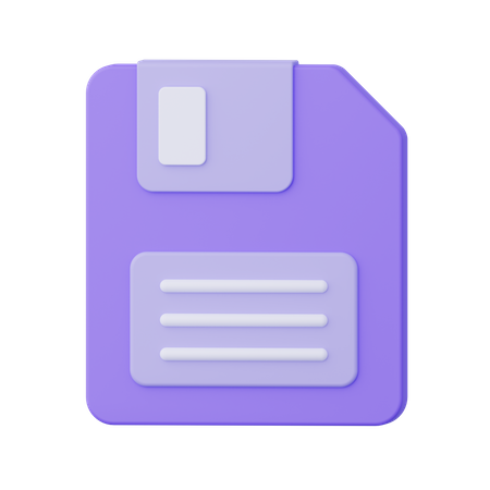 Disquete  3D Icon