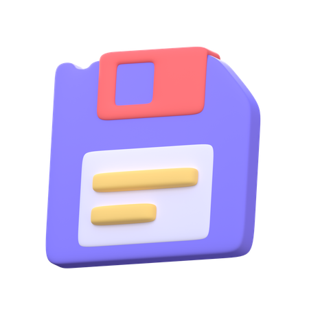 Disquette  3D Icon