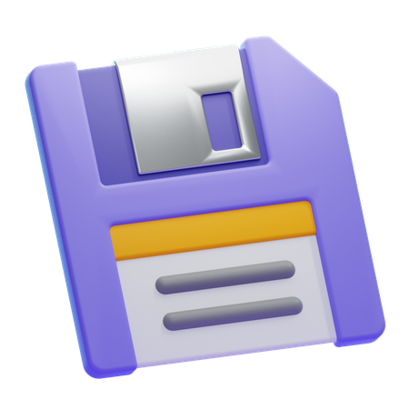 Disquette  3D Icon