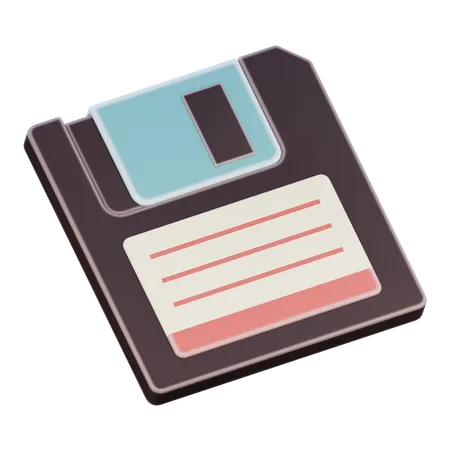 Disquette  3D Icon