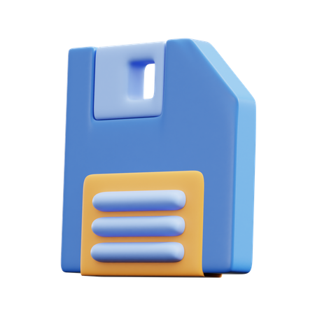 Disquette  3D Icon