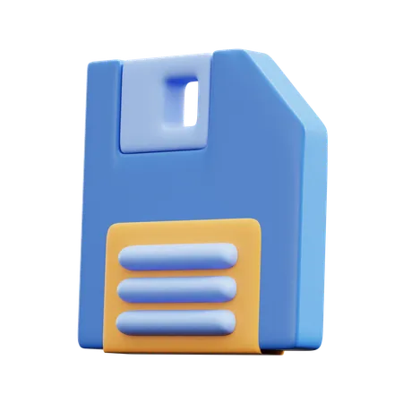 Disquette  3D Icon