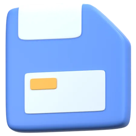 Disquette  3D Icon