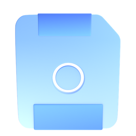 Disquette  3D Icon