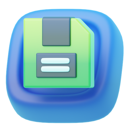 Disquette  3D Icon