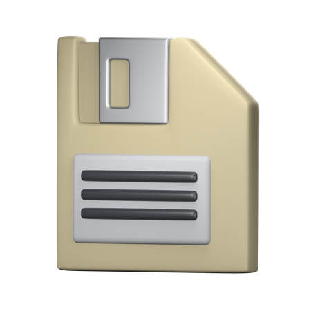 Disquette  3D Icon