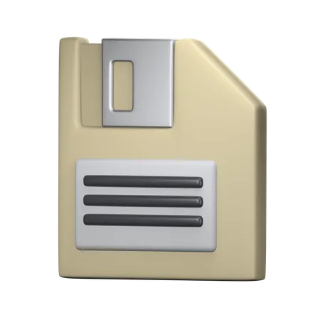 Disquette  3D Icon