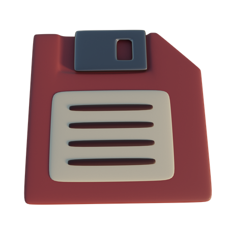 Disquette  3D Icon