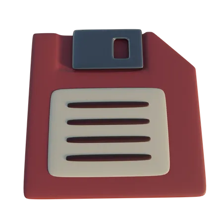 Disquette  3D Icon