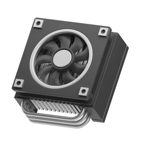 Dissipador de calor  3D Icon