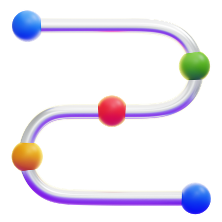 Distance  3D Icon