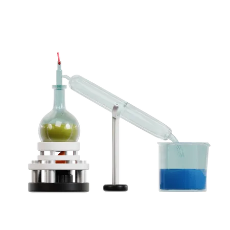 Distillation  3D Icon