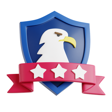 Distintivo de águia  3D Icon