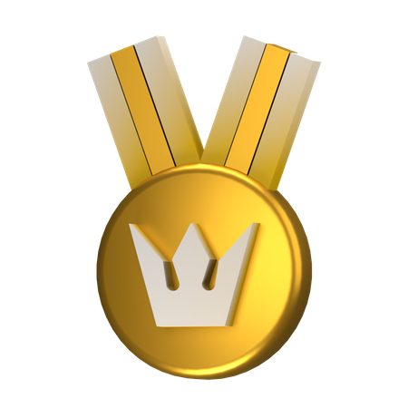 Distintivo de campeão  3D Icon