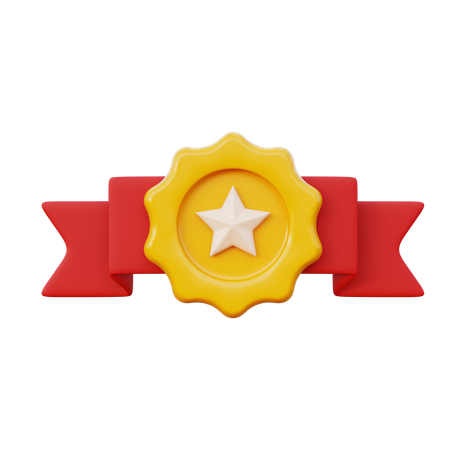 Distintivo de Conquista  3D Icon