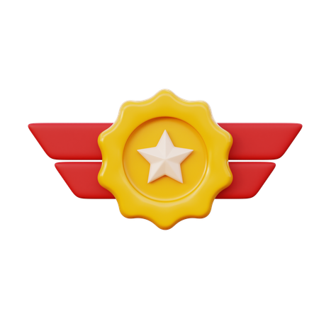 Distintivo de Conquista  3D Icon