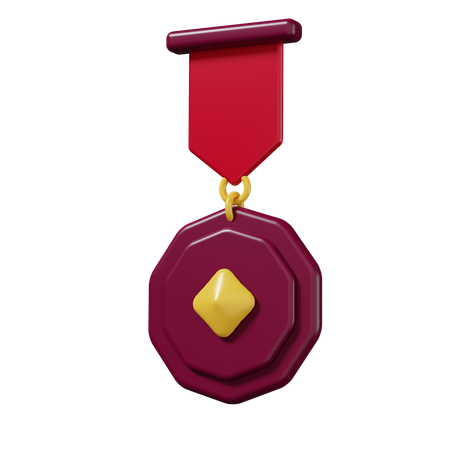 Distintivo de vencedor  3D Icon