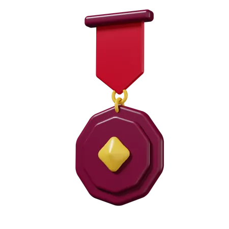 Distintivo de vencedor  3D Icon