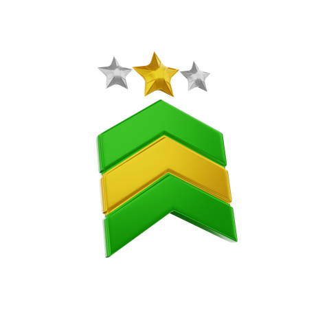 Distintivo de xerife  3D Icon