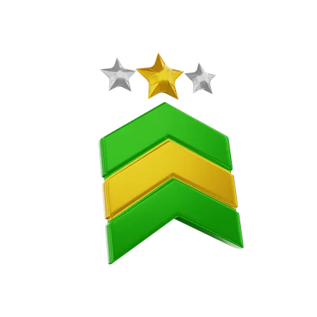 Distintivo de xerife  3D Icon