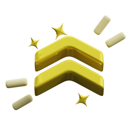 Distintivo militar  3D Icon