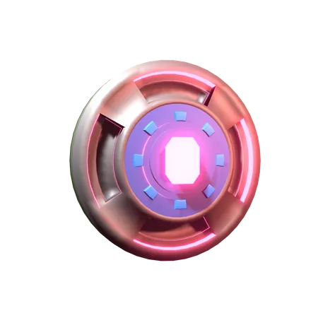 Emblema de prata  3D Icon