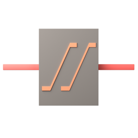 Distortion Corrector  3D Icon