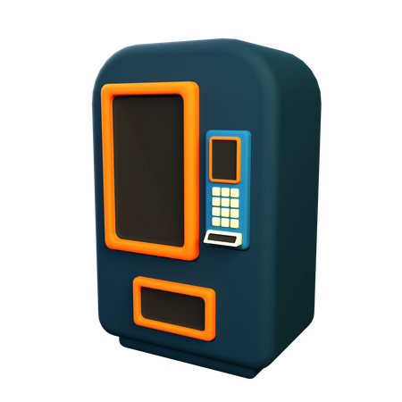 Distributeur automatique  3D Icon