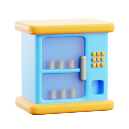 Distributeur automatique  3D Icon