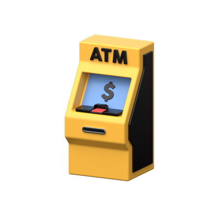 Distributeur de billets  3D Icon