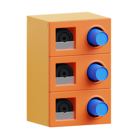 Distributeur de gobelets  3D Icon