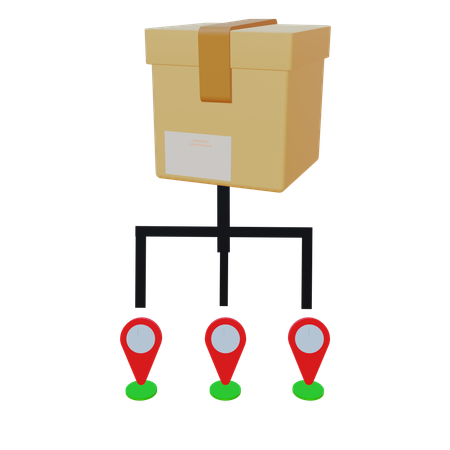 Distribution Center  3D Icon