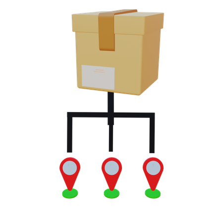 Distribution Center  3D Icon