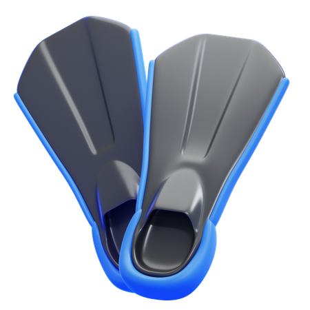 Dive Fins  3D Icon