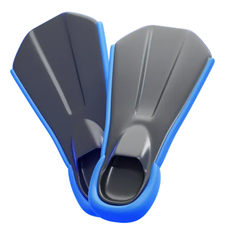 Dive Fins  3D Icon