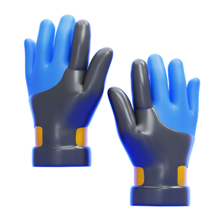 Dive Gloves  3D Icon