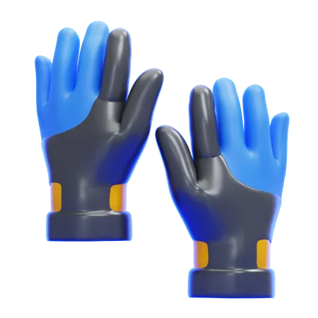 Dive Gloves  3D Icon