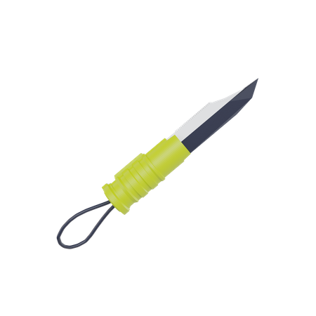 Dive Knife  3D Icon