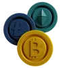 Diverse Crypto Coins