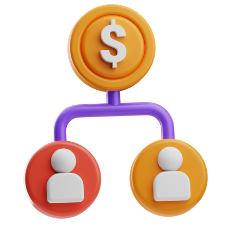 Diversificação  3D Icon