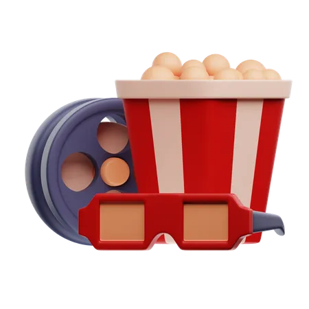 Divertissement  3D Icon