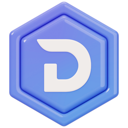 Divi (DIVI) Badge  3D Icon