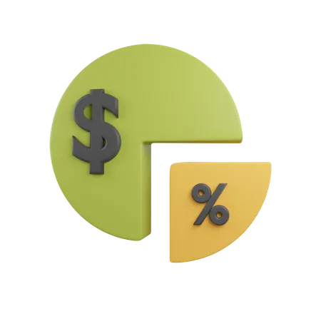 Dividend  3D Icon