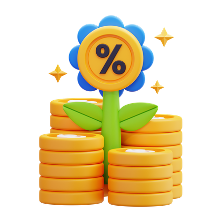 Dividend  3D Icon