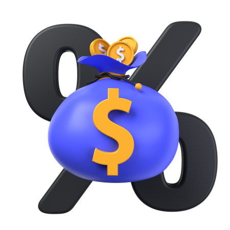 Dividend  3D Icon