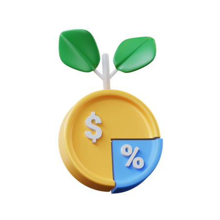 Dividende  3D Icon