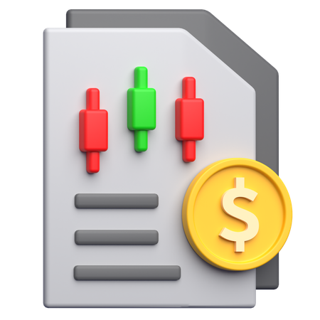 Dividendes  3D Icon