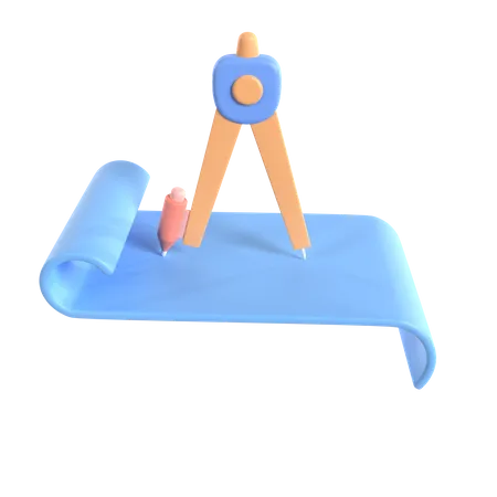 Divider  3D Illustration