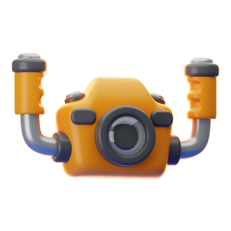 Diving Camera  3D Icon
